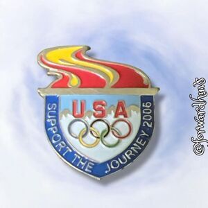Bundle Sale 3 for $15 | Support the Journey USA Olympic Pin – 2006 Collectible